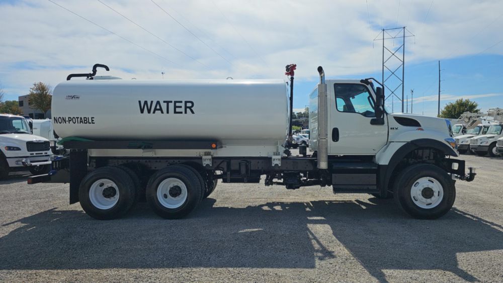 2020 International HV507 6x6 Load King 4000 Gallon Water Truck