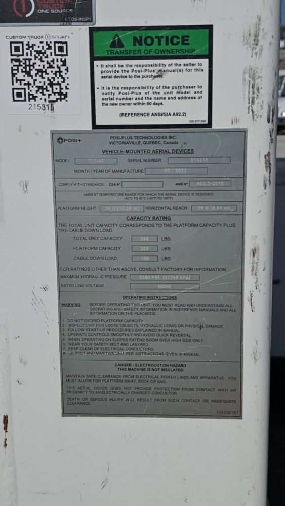 2022 Dodge Ram 5500 4x4 Posi Plus Cable Placer Truck