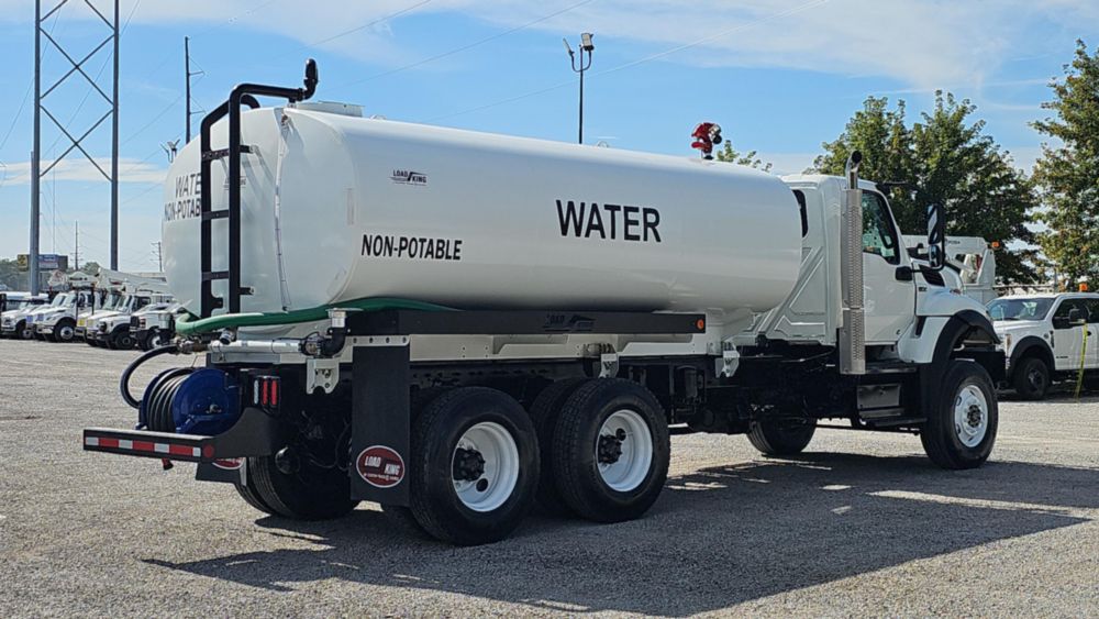 2020 International HV507 6x6 Load King 4000 Gallon Water Truck