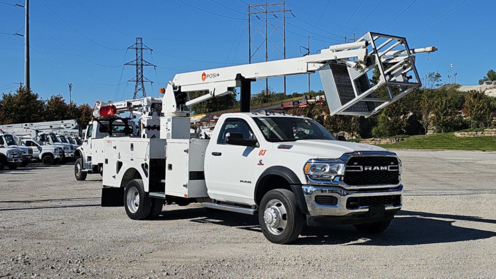 2022 Dodge Ram 5500 4x4 Posi Plus Cable Placer Truck