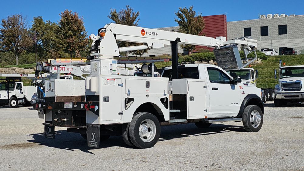 2022 Dodge Ram 5500 4x4 Posi Plus Cable Placer Truck