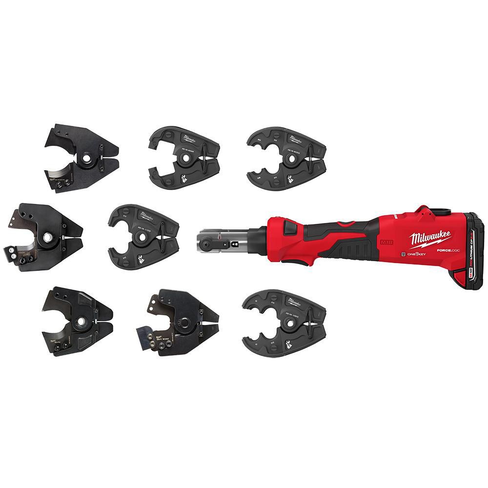 Milwaukee M18™ 6T Linear Utility Crimper (Tool or Kit)