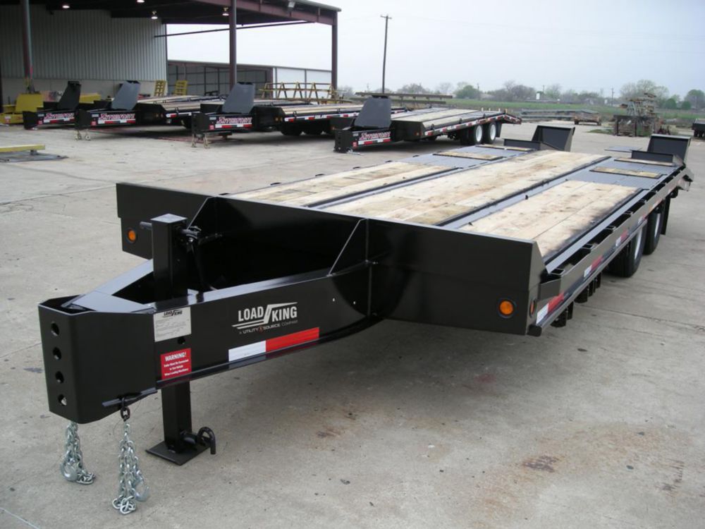 40,000 lbs 34'3" Tandem Axle Pintle/Tag Trailer