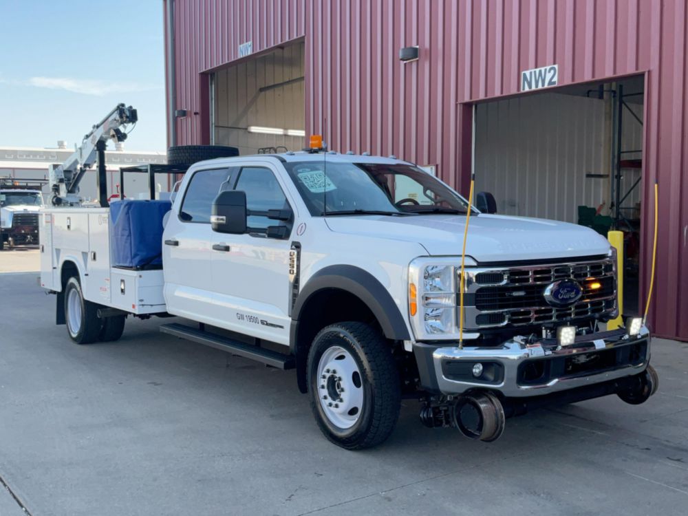 2025 Ford F550 4x4 IMT 1015 Hi-Rail Section Truck