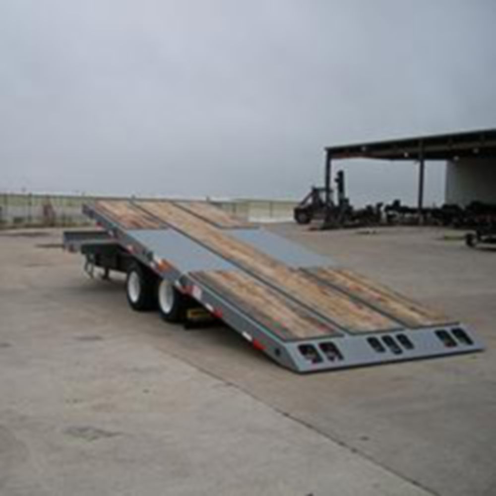 40,000 lbs 34'3" Tandem Axle Pintle/Tag Trailer