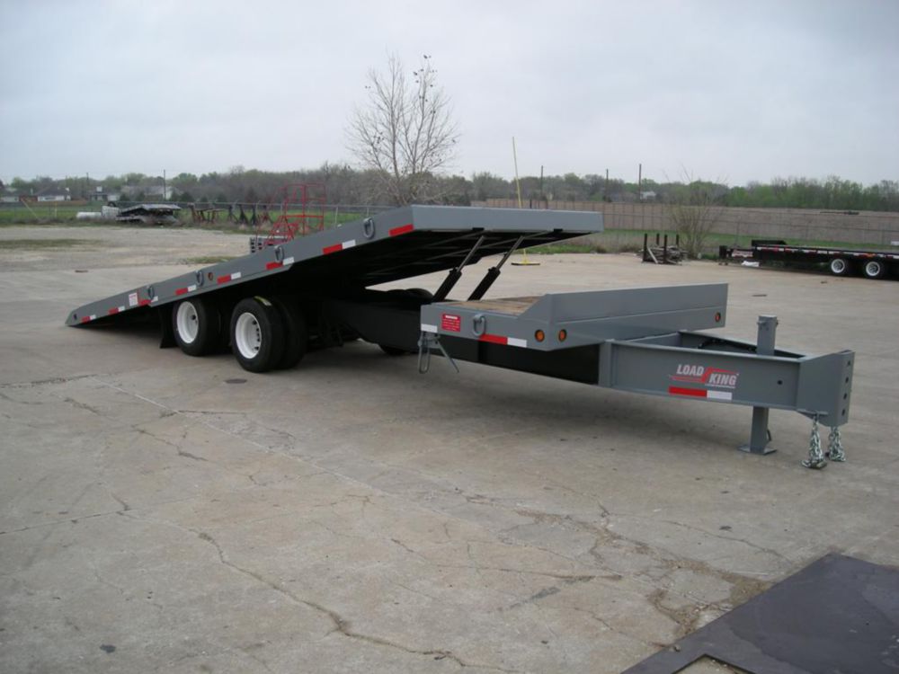 40,000 lbs 34'3" Tandem Axle Pintle/Tag Trailer