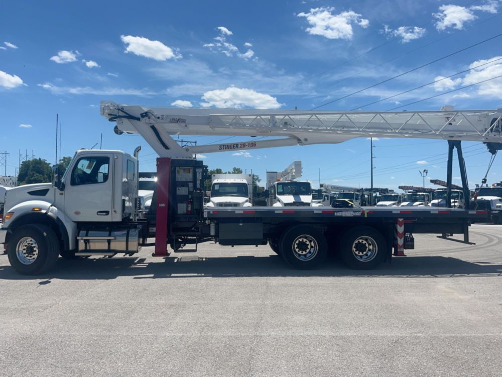 2025 Peterbilt 548 6x4 Load King STINGER 28-106 Boom Truck