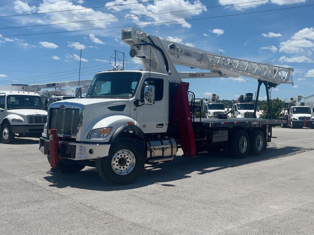 2025 Peterbilt 548 6x4 Load King STINGER 28-106 Boom Truck
