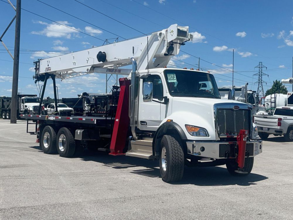 2025 Peterbilt 548 6x4 Load King STINGER 28-106 Boom Truck