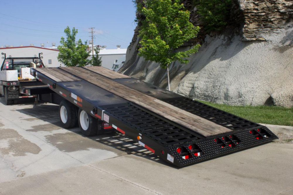 30,000 lbs 34'3" Tandem Axle Pintle/Tag Trailer