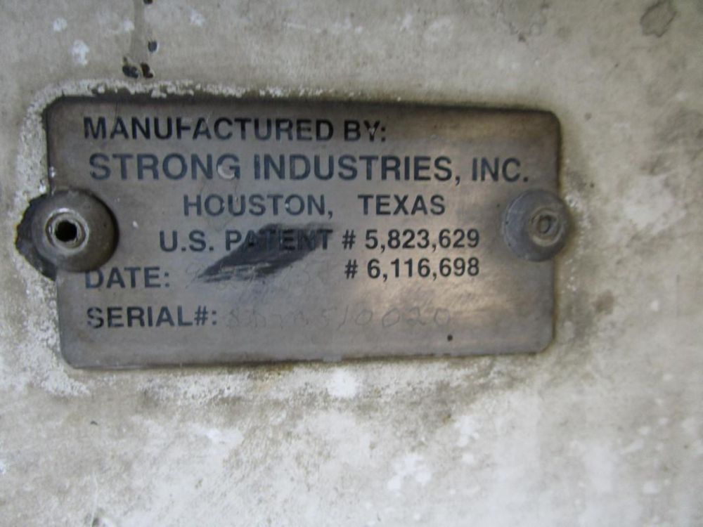2008 6 Strong Industries RTO-14908LL Dump Truck