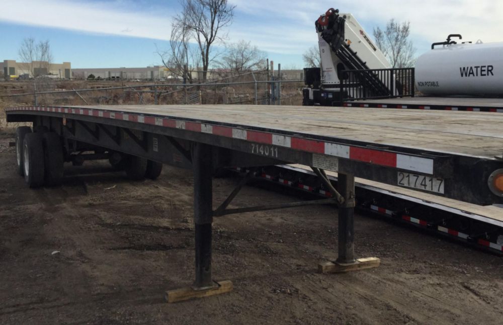 55,000 lbs 48' x 8'6" Tandem Axle Flatbed Trailer