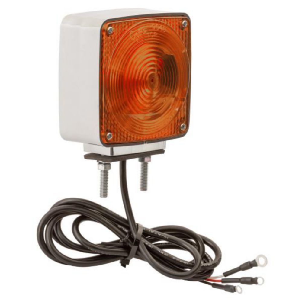 Two-Stud Chrome Light with Pigtail