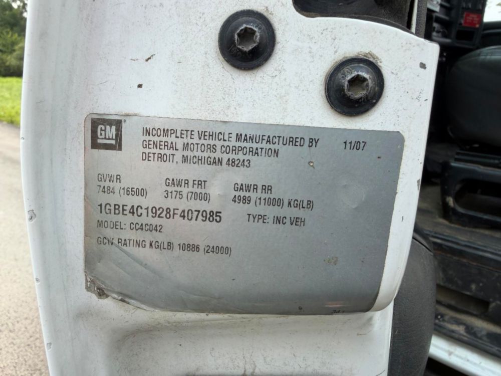 2008 GMC 4500 Dur-A-Lift DTAS-35 Bucket Truck
