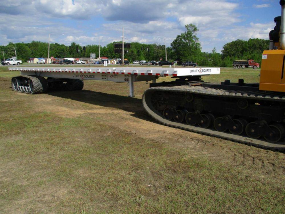 43,500 lbs 75' Extendable Trailer