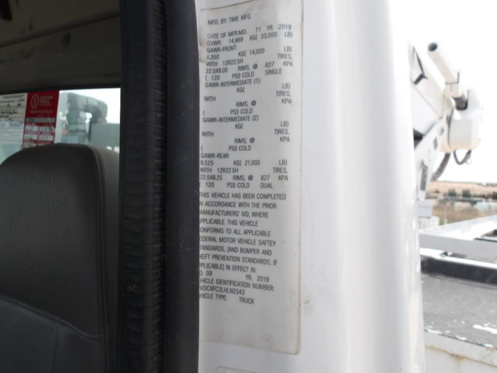 2020 Freightliner M2 Diesel 4x4 Versalift VO-455-MHI Bucket Truck