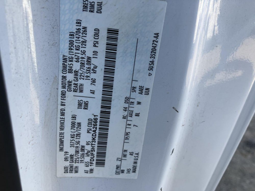 2019 Ford F-550 4x4 Altec AT-235P Bucket Truck