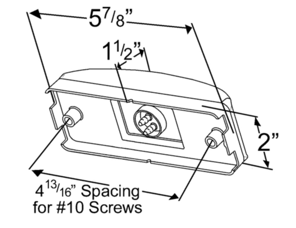 Sealed Turtleback® II License Lights