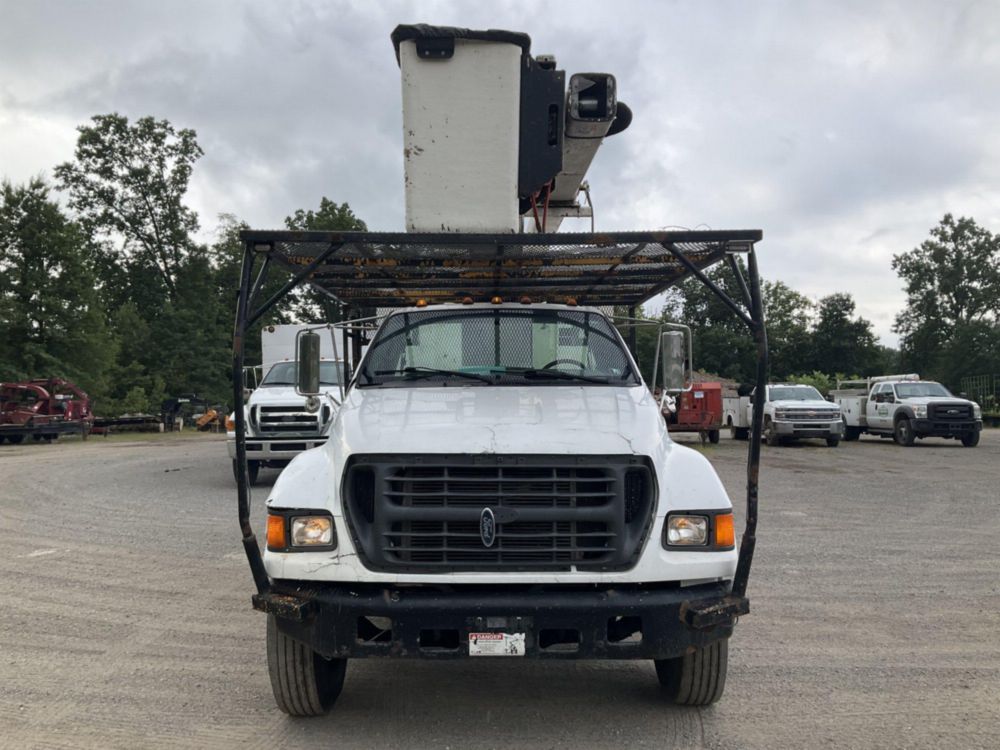 2002 Ford F-750 Terex Hi Ranger XT5 55' Forestry Bucket Truck