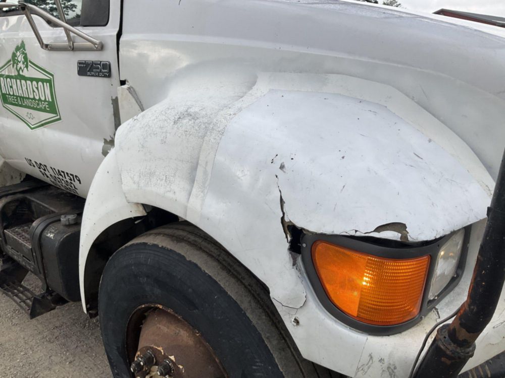 2002 Ford F-750 Terex Hi Ranger XT5 55' Forestry Bucket Truck