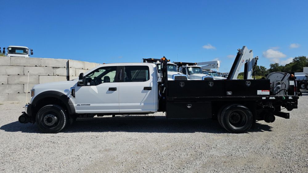 2019 Ford F550 Crew Cab 4x4 STELLAR TC33-2H Hi-Rail Service Truck