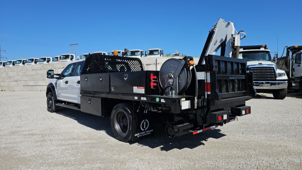 2019 Ford F550 Crew Cab 4x4 STELLAR TC33-2H Hi-Rail Service Truck