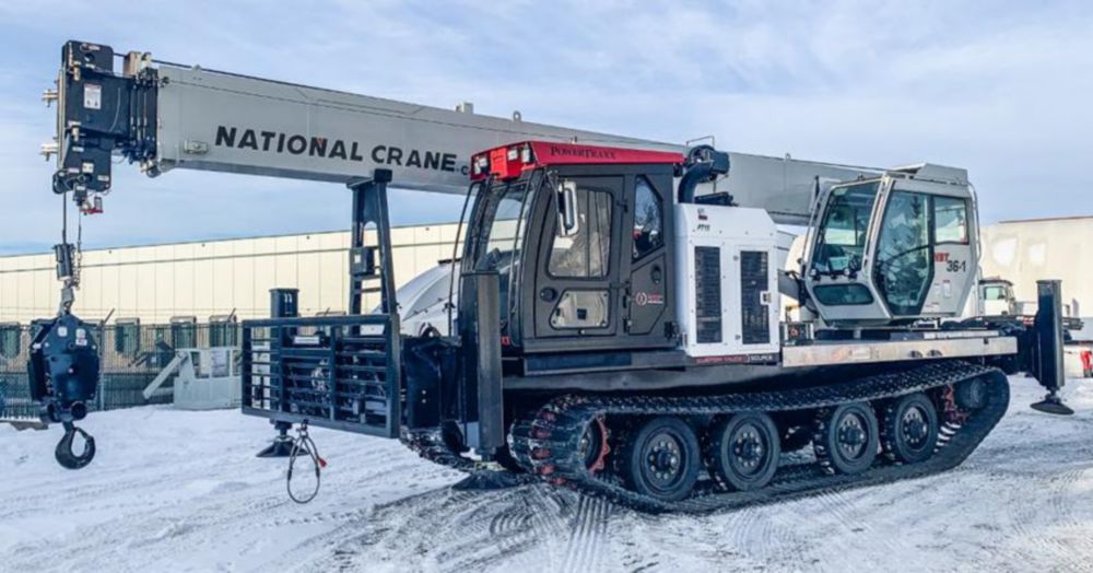 Enclosed Cab 27'6" Track Carrier