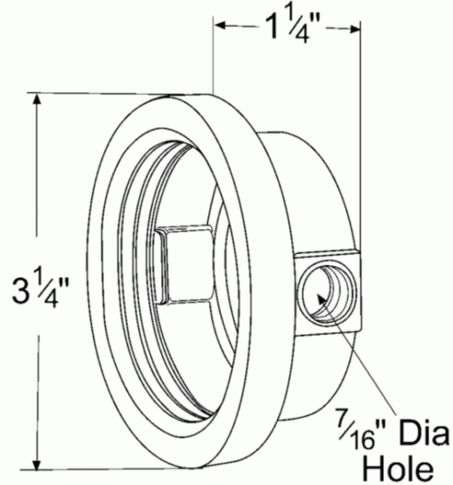 2 25/32" Hole Grommets