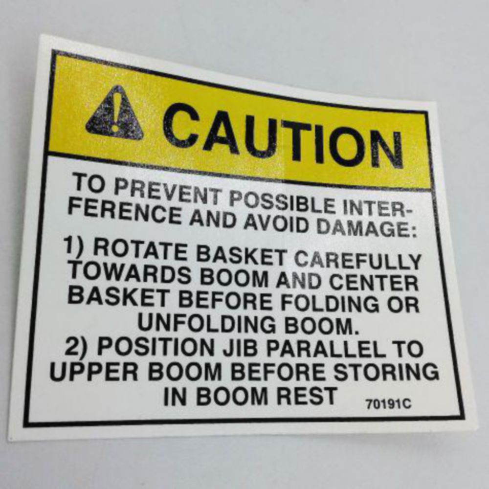 DECAL, CAUTION
