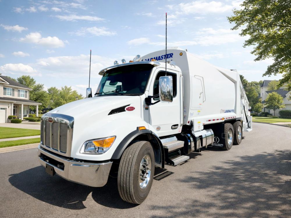 2026 Peterbilt 548 6x4 Loadmaster Excel 25 Yard Rear Loader Truck