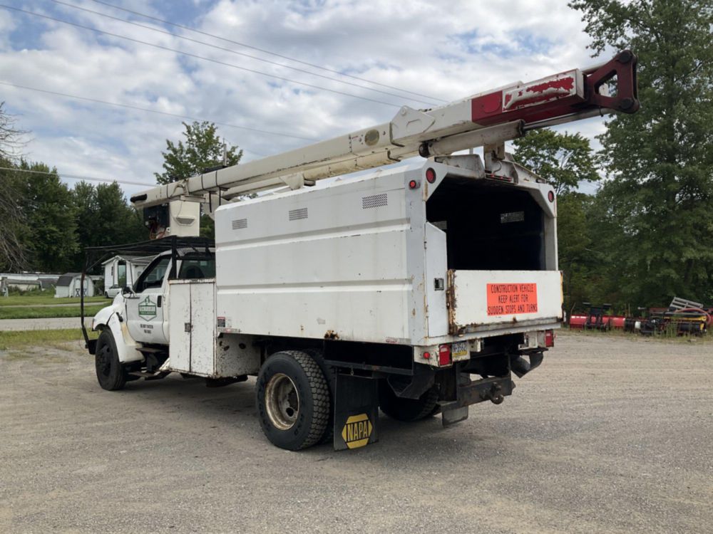 2002 Ford F-750 Terex Hi Ranger XT5 55' Forestry Bucket Truck