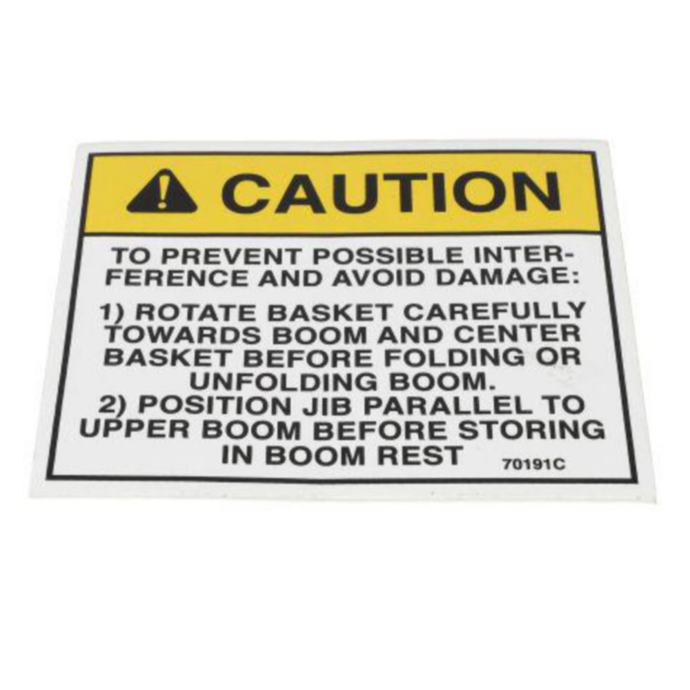 DECAL, CAUTION