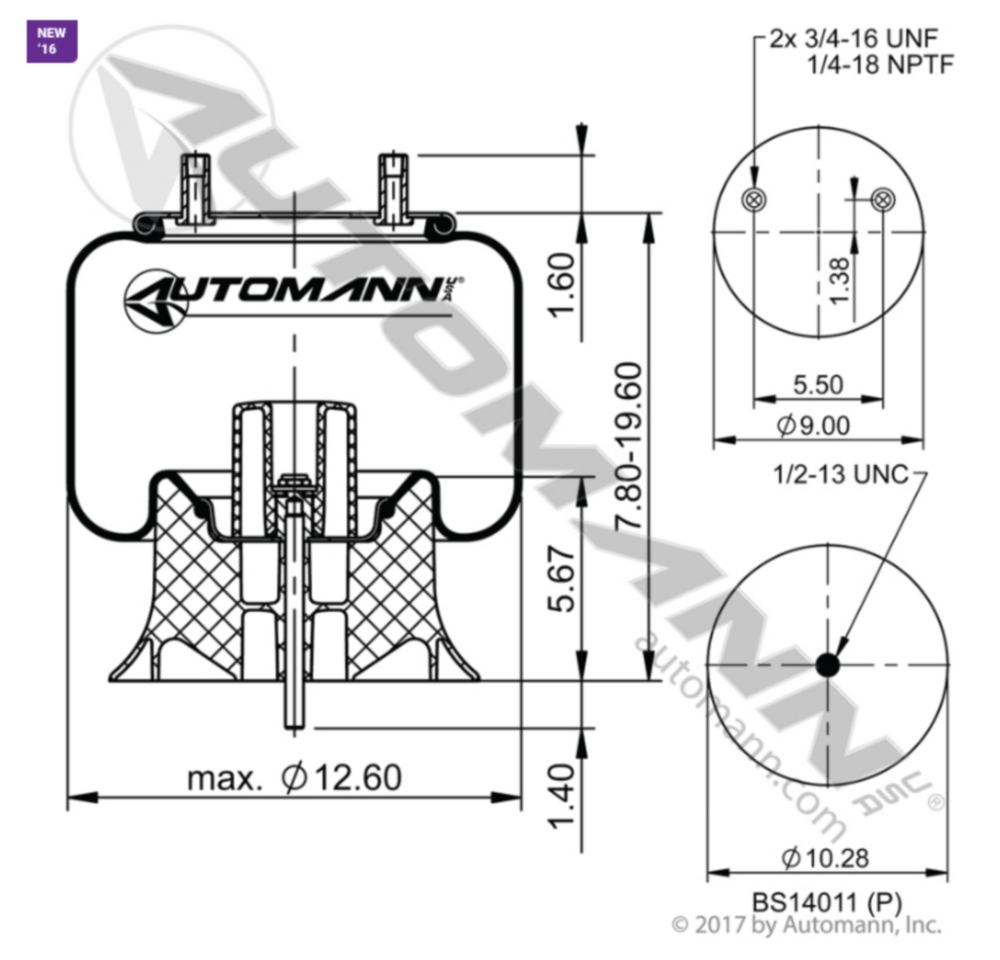 Automann Air Spring Rolling Lobe
