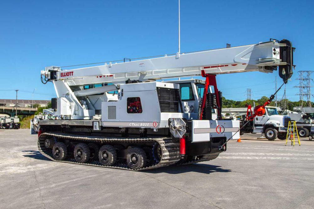 40 tons 142 ft Track Booms/Crane