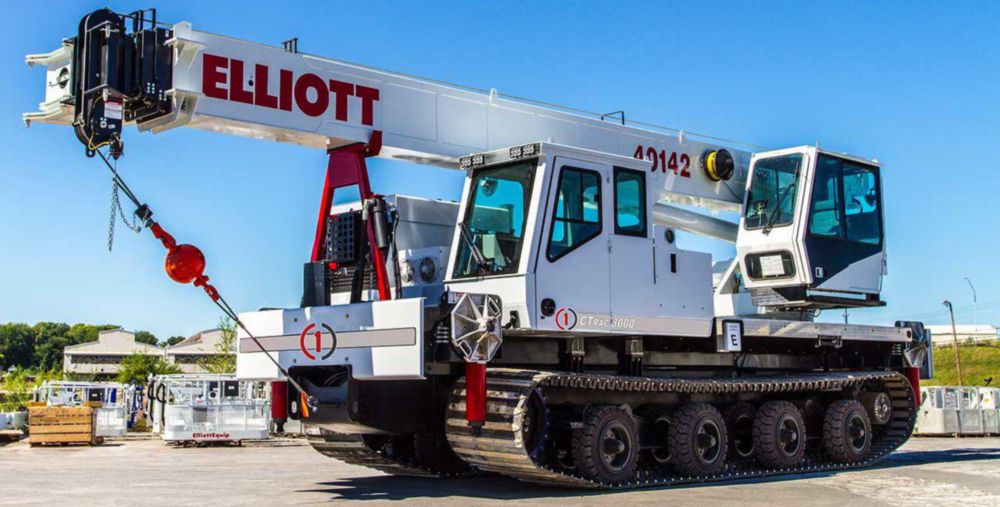 40 tons 142 ft Track Booms/Crane