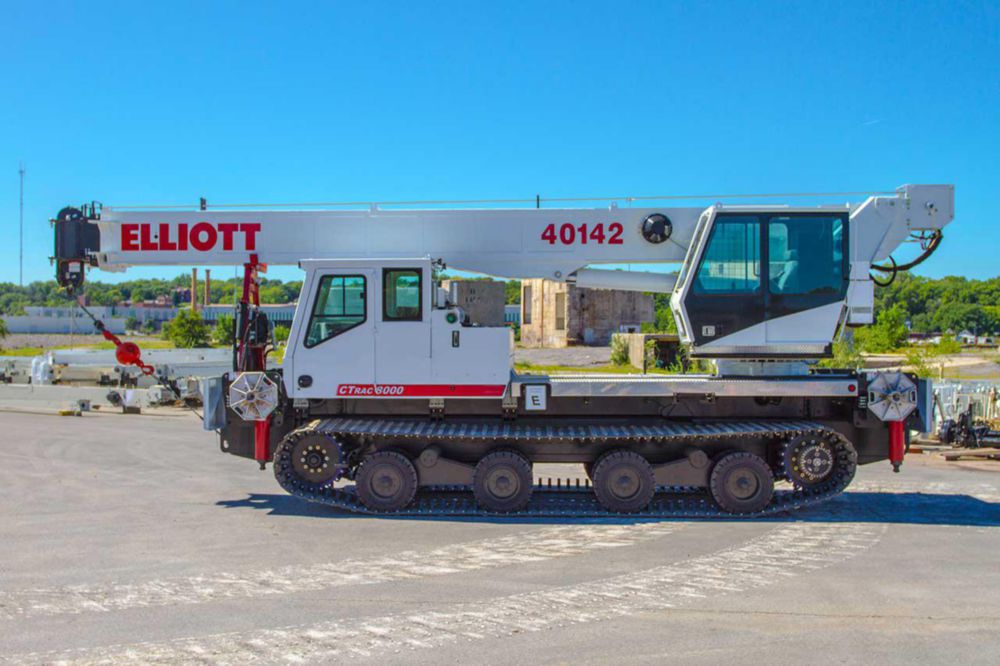 40 tons 142 ft Track Booms/Crane