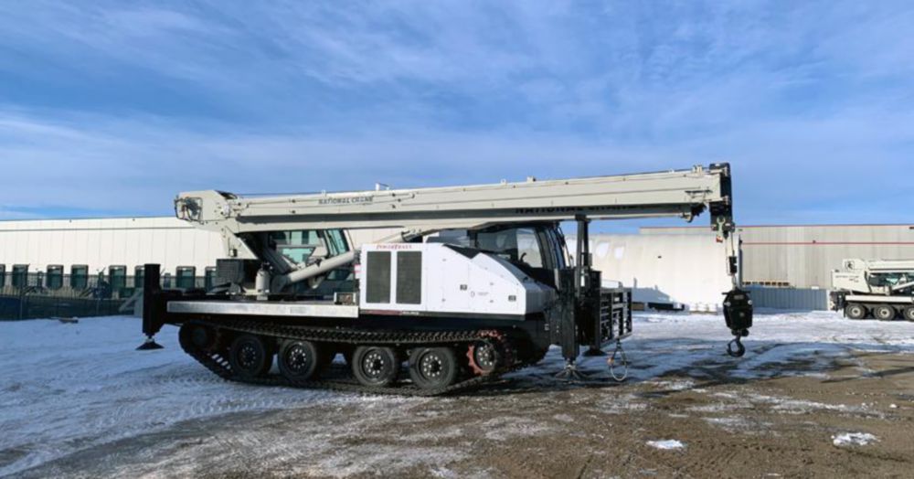36 tons 127 ft Track Booms/Crane