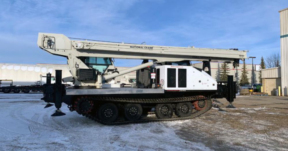 36 tons 127 ft Track Booms/Crane