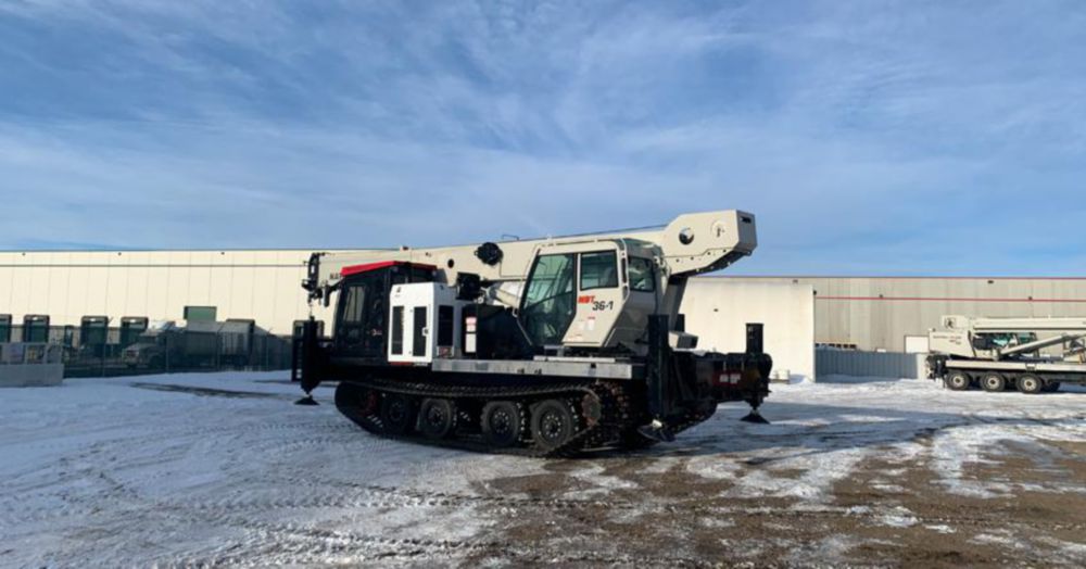 36 tons 127 ft Track Booms/Crane