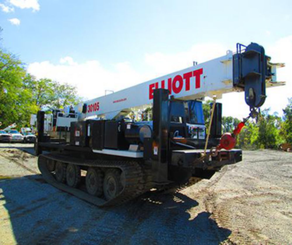 30 tons 117 ft Track Booms/Crane