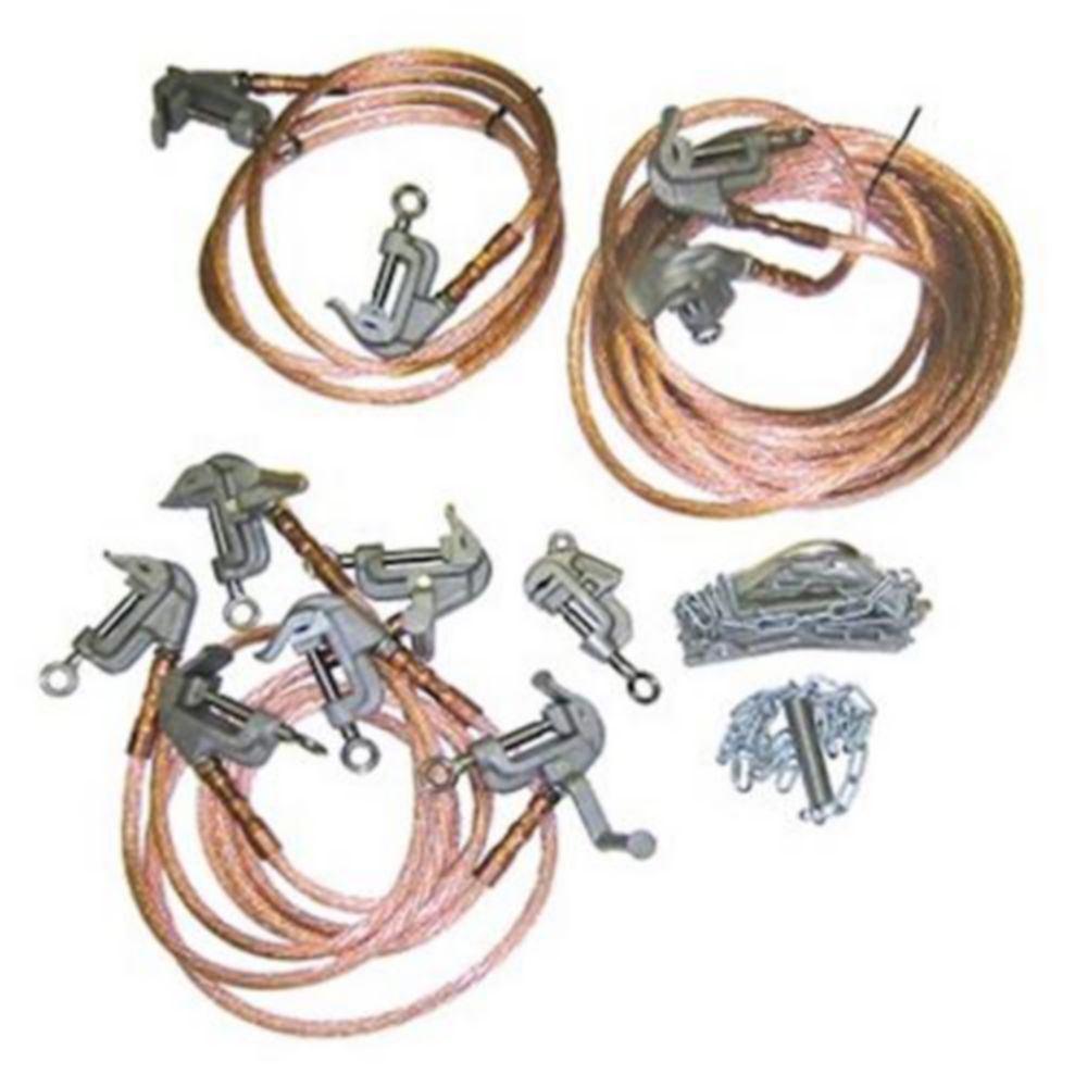 Salisbury Ground Assembly Set, Smooth Aluminum C Clamp
