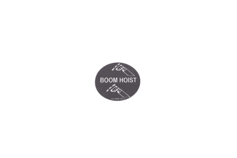 DECAL BOOM HOIST