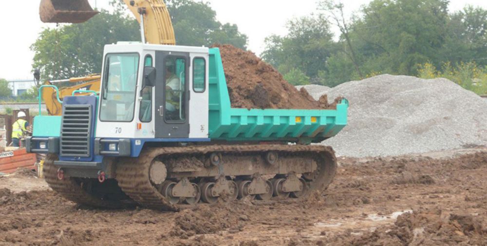 14,332 lbs 225 hp Track Dump