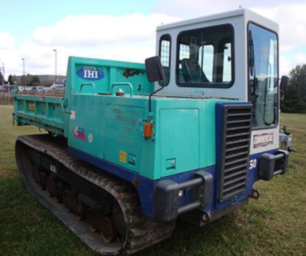 8,820 lbs 121 hp Track Dump