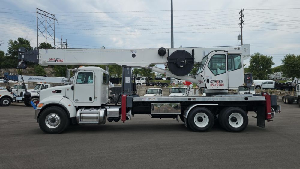 2021 Peterbilt 348 6x4 Load King Stinger 35-127RS Boom Truck