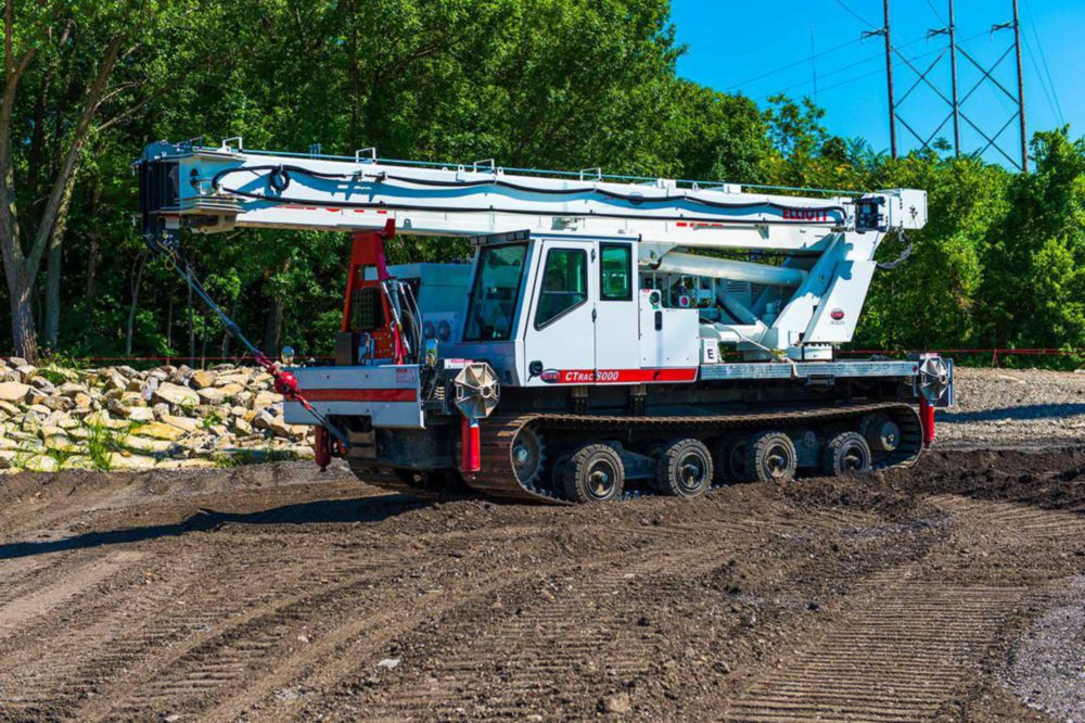 215 ft Non Insulated Material Handling Track Aerial