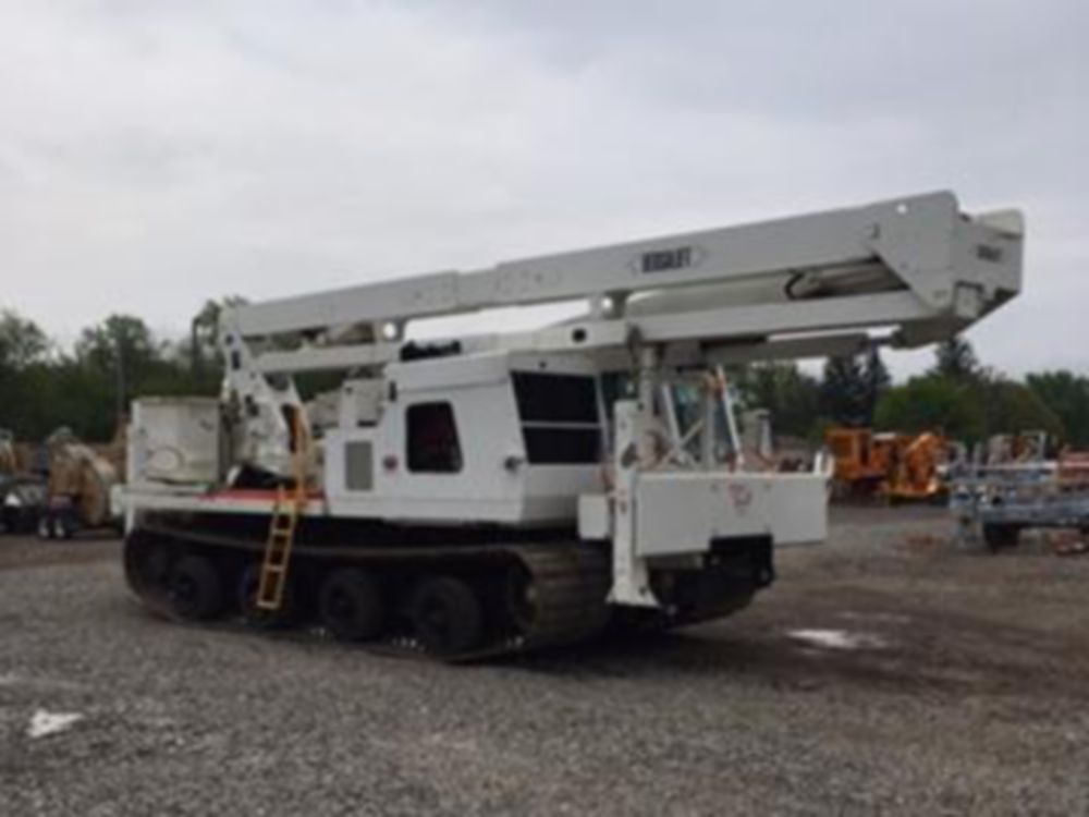 99.75 ft Insulated Material Handling Track Bucket