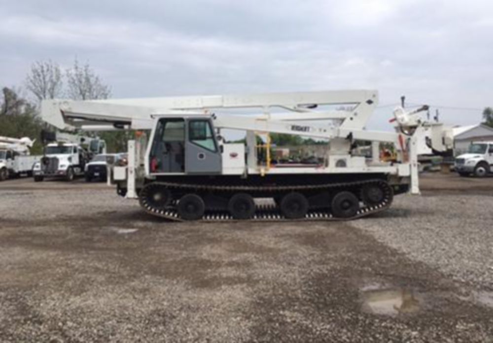 99.75 ft Insulated Material Handling Track Bucket