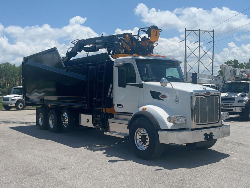 2025 Peterbilt 567 8x4 Rotobec ELITE 910 MT26 Drywall Crane Truck