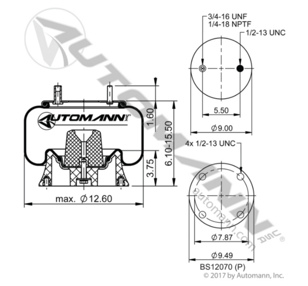 Automann Air Spring Rolling Lobe
